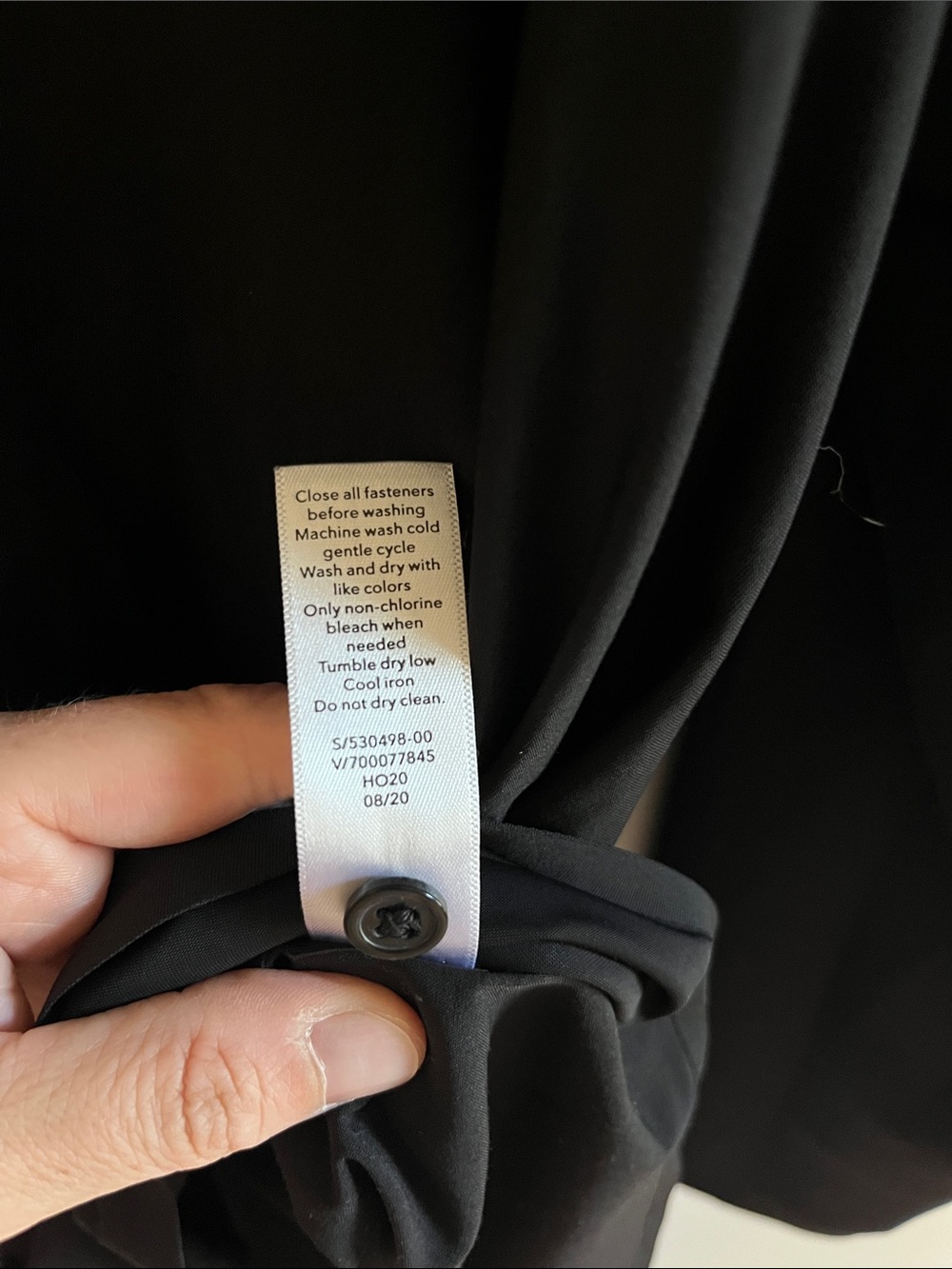 Athleta Urbanite Top Black XL Like New Lightweight Stretch Athleisure Tunic - Picture 8 of 10